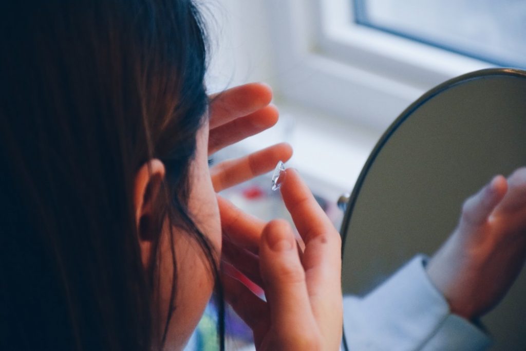 Comment se déroule le test de vue pour les lentilles ?